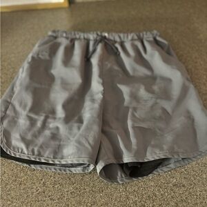 SHEIN Charcoal Elastic Waist Shorts Used only 2twice